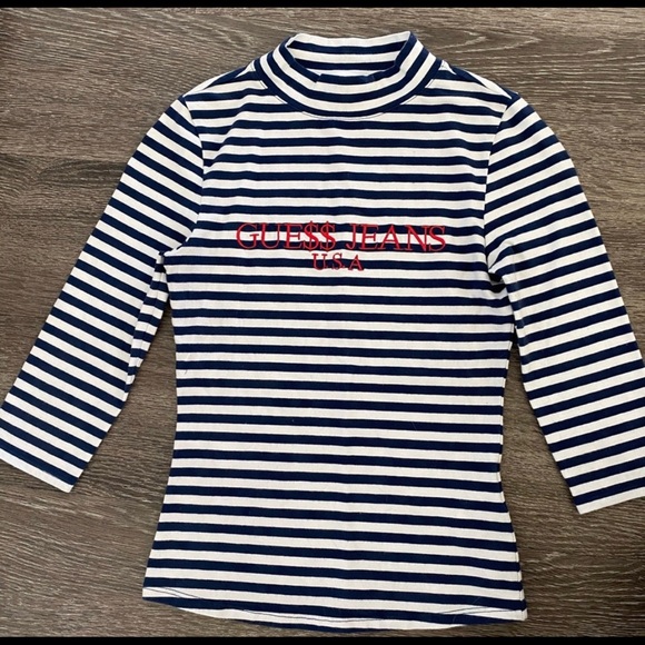 ASAP Rocky x Guess Collection Striped Fitted Top - Picture 3 of 6